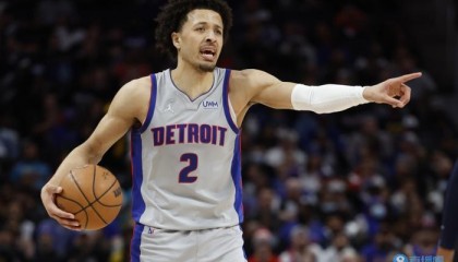 一电竞- 活塞,康宁汉姆,赛季,报销,后,首次,恢复,训练  